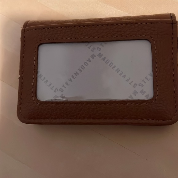 Steve Madden ID credit card holder keychain with clip for purse or pant loop - Picture 4 of 5